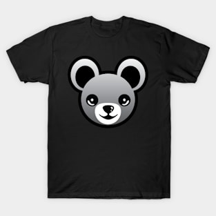 Monochrome Teddy Bear T-Shirt